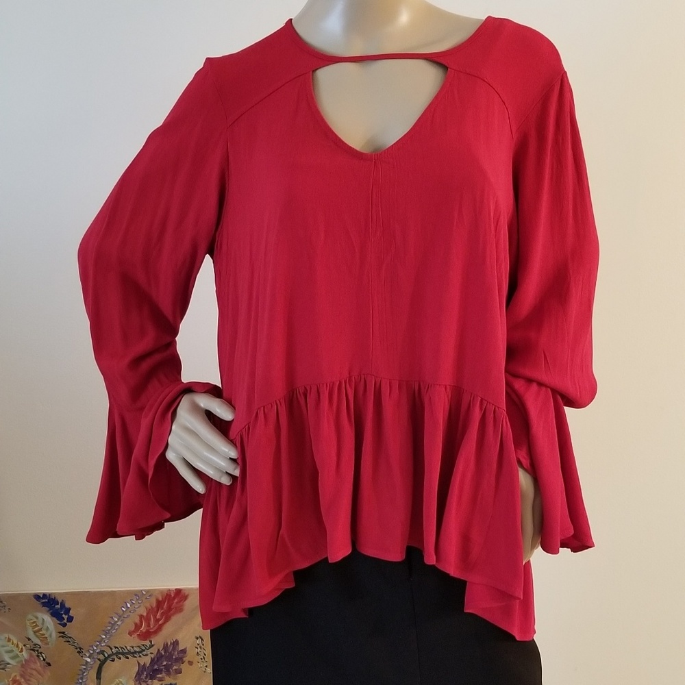 Bell Sleeve Blouse